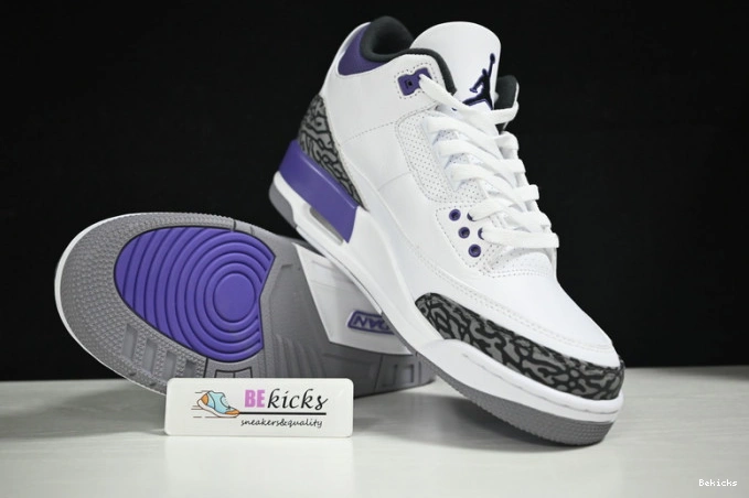 Cheap BK “dark jordan 3 air iris” ct8532-105 1129